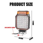1x 4  36 Led Warning Light Beacon For Recovery Lightbar Strobe 12 24v