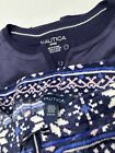 Nautica Women s Fleece 2 Piece Pajama Sleepwear Set  Blue Snow  Size S