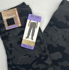 Boys Size Xs  5 6  Weatherproof Vintage Black Camo Fleece Lined Joggers Pants