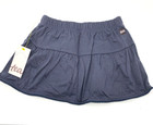 Nwt Tea Collection Girls 3 3t Indigo Blue Pom Pom Trim Skort Skirt