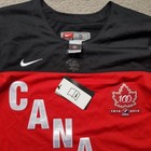 Men s Nike Team Canada Hockey Jersey Iihf 100 Years Red Size Small
