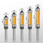 5pcs Flush Trim Router Bit 1 4 Inch Shank Top And Bottom Bearing Flush Trim Bits