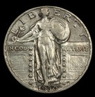 1930 25c Standing Liberty Quarter- Choice Unc  Free Shipping- Jam394
