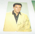 A Total Of Six Vintage Elvis Presley Postcrds And Pictures Read  