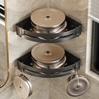  Bathroom Shower Shelf Adhesive Storage Rack No Drill Shampoo Holder Caddy
