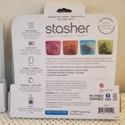 Stasher Platinum Silicone Food Grade Reusable Storage Bag  Clear  1 2 Gallon 