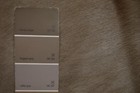 29 Sf Brown Gray Hair On Upholstery Italian Leather Hide Skin Piece H20a Bcd