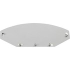 Afx Vintage 5-snap Helmet Shield - Flat - Clear