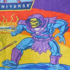 Vintage 80s Masters Of The Universe He-man Skeletor Sleeping Bag  8758