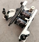 White Shorty Walker Shader Tattoo Machine Custom Hand Painted Spider Webs By Jen