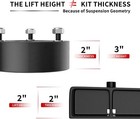 3  Front 2  Rear Leveling Lift Kit For 2007-2023 Chevy Silverado Gmc Sierra 1500