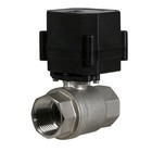 1  Stainless Steel Motorized Electric Ball Valve 110v 120v- 220 Volt Ac  2 Wire