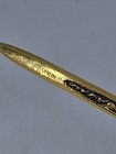 Vintage Sword 7 Inch Letter Opener Made In Spain W  Gold And Jeweled Design