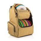 Innova Adventure Pack Disc Golf Backpack     Holds 25 Discs Medium  Sand coffee