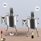 Heating Mixing Filling Machine 15 30l Stirring Tank Lipstick Liquid Paste Filler