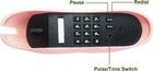Landline Phones For Home  Telpal Corded Lip Phone  Retro Phone 01-pink