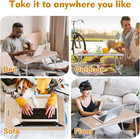 Laptop Bed Desk Tray Bed Table  Foldable Portable Lap Desk Notebook Stand Readin