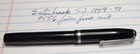 Vintage Black Esterbrook Early Sj Model With 9556 Stainless Steel Nib 1940s