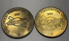 Dwight D  Eisenhower 1953-1961 Sunoco Presidential Coin Series 9- Lot Of 2