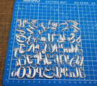 26 Capital Lowercase Alphabet Metal Dies Letters Cutting Dies Cut For Diy Scrapb