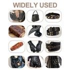 480 Sets Rivets For Leather  4 Colors 3 Sizes Leather Rivets  Double Cap Rivets