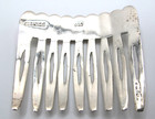Set Of Sterling Silver Hair Combs Made In Mexico