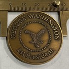 George Washington 1st President Of The United States Coin Medal