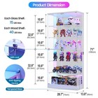 71  Tall Display Cabinet With Glass Doors   App-controlled Lighting For Models