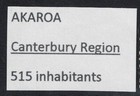 New Zealand Rare Early Akaroa Rural Cancel - S24044