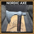 Hand Forged Nordic  Axe Poll Tomahawk By Mark Mccoun Bulletproof 
