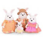 Li l Woodzeez Lil Woodzeez Hoppingoods Rabbit Family Set Of 4 Collectible