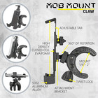 Mob Armor Mobc2-blk-lg Large Claw Mount Phone Holder Utv Atv Motorcycle Clamp