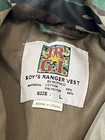 Rothco Jr  G i  Boy   s Ranger Tactical Vest Camouflage Hooded - Size Large