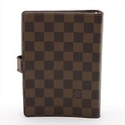 Louis Vuitton Damier Agenda Mm R20240 Brown Notebook Cover