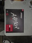Msi Armor Mk 2 Amd Radeon Rx 570 8gb Oc Gddr5 Graphics Card With Original Box 