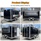 Concession Cart Outdoor Food Truck Trailer Mobile Bar Trailer Deposit