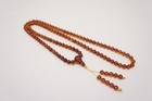 Buddhist Mala Genuine Baltic Amber Prayer 108 Beads Bracelet Mila 24g  2123
