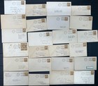  685 William Howard Taft 4c First Day Covers Lot Of 148 Combos  Pairs  Blocks Of
