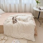 Aojim Muslin Baby Kids Duvet Cover With Ruffled Edges For Boys Girls  1 Piece   