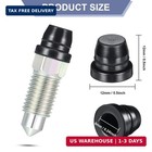 18 Pieces Brake Bleeder Caps Rubber Caliper Nipple Caps Dust Caps Brake Bleeder