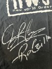 Dennis Rodman Autographed Nwo Wrestling T-shirt Wcw Wwe Bulls  Rodzilla Cert