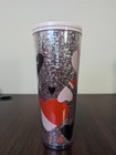 Starbucks Glitter Heart Valentine 2021 Love Pink Purple Acrylic Cup Tumbler 24oz
