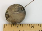Vtg Beautiful Sterling Silver Made In Palestine St Ornate Filigree Round Brooch