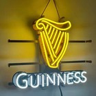Guinness Beer Neon Sign 19 x15  Home Bar Man Cave Club Store Decor Gift