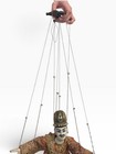 Vintage Handcrafted Burmese Yoke The Marionette Wooden String Puppet In Traditio