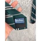 Harry Potter Slytherin Green Striped House Tie Warner Bros Adult Costume