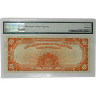 1922  10 Gold Certificate Fr 1173 Large Serial   About Unc 55 Epq Pmg