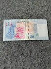 Singapore 50 Dollars New 2007 Mas Gct Pm Music Guitar Unc World Animal Bank Note