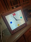Vintage 1950s Miller High Life Beer Hanging Double Side Clock Lighted Advert  Si