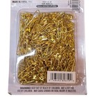 280 Gold Brass Metal Safety Pins For Crafting 7 8  New